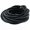 1 m&egrave;tre cordon Pvc Creux 3 mm Noir