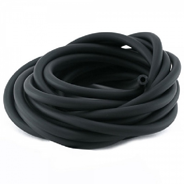 1 m&egrave;tre cordon Pvc Creux 3 mm Noir