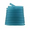 1 m&egrave;tre cordon Pvc Creux 3 mm Turquoise