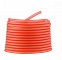 1 m&egrave;tre cordon Pvc Creux 3 mm Rouge Clair