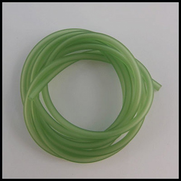 1 m&egrave;tre cordon Pvc Creux 3 mm Vert Clair
