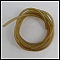 1 m&egrave;tre cordon Pvc Creux 3 mm Vert Olive