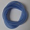 1 m&egrave;tre cordon Pvc Creux 5 mm Bleu Moyen