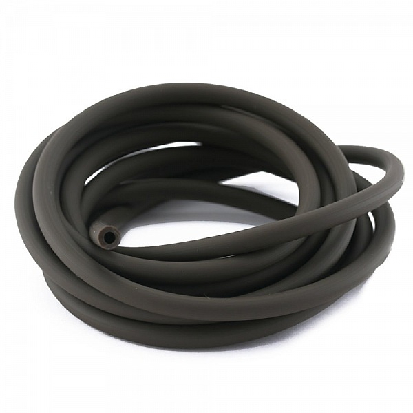 1 m&egrave;tre cordon Pvc Creux 5 mm Brun
