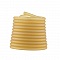 1 m&egrave;tre cordon Pvc Creux 5 mm Champagne