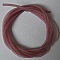 1 m&egrave;tre cordon Pvc Creux 5 mm Prune