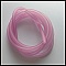 1 m&egrave;tre cordon Pvc Creux 5 mm Violet Ros&eacute;