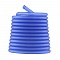 1 m&egrave;tre cordon Pvc Creux 6,5 mm Bleu Moyen