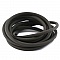 1 m&egrave;tre cordon Pvc Creux 6,5 mm Brun