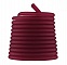 1 m&egrave;tre cordon Pvc Creux 6,5 mm Fushia Fonc&eacute;