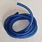 1 m&egrave;tre cordon Pvc Creux 6,5 mm Bleu Fonc&eacute;