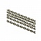 1 m&egrave;tre de chaine for&ccedil;at Bronze N&deg;05 3 x 2 mm