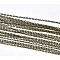 1 m&egrave;tre de chaine for&ccedil;at Bronze N&deg;05 3 x 2 mm