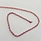 1 m&egrave;tre de chaine plate Rose Dor&eacute; N&deg;07 03 x 01mm