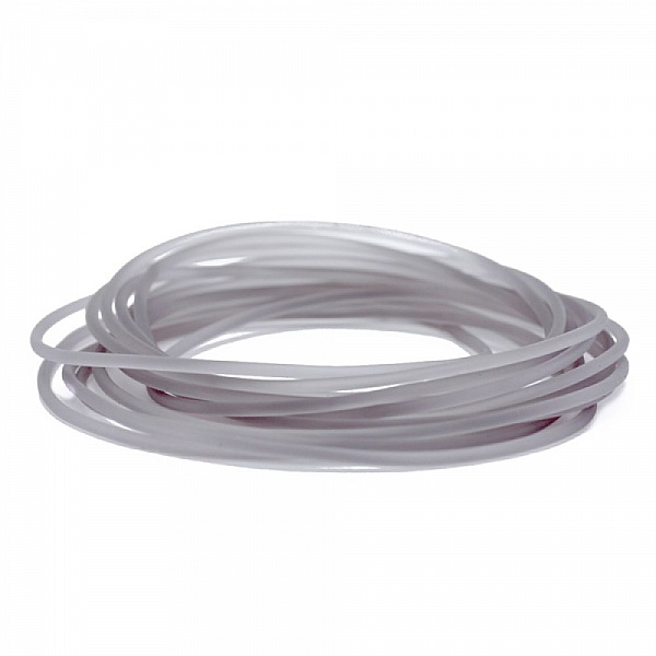 1 m&egrave;tre de fil PVC de 1.5 mm Gris Clair.