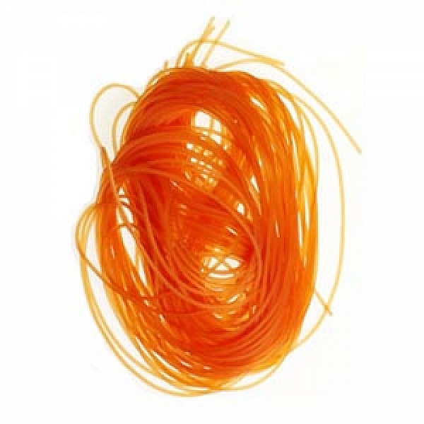 1 m&egrave;tre de fil PVC de 1.5 mm Orange.
