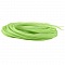 Fil PVC 1,5 mm vert anis enroulé.