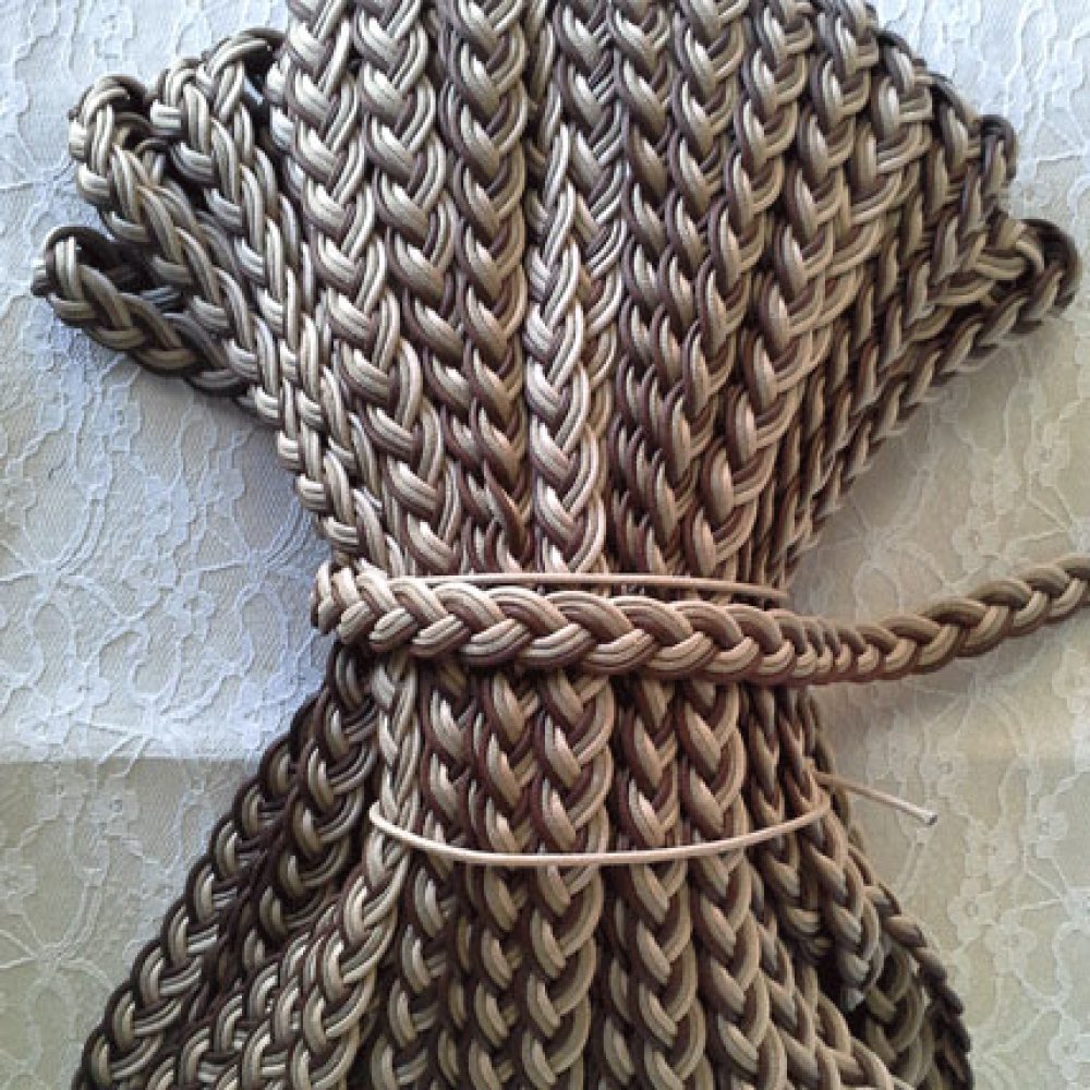 1 m&egrave;tre galon cir&eacute; tress&eacute; de 20 mm N&deg;02