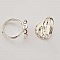 1 support bague cabochon de 15 mm Argent N&deg;21