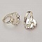 1 support bague cabochon de 15 mm Argent N&deg;21