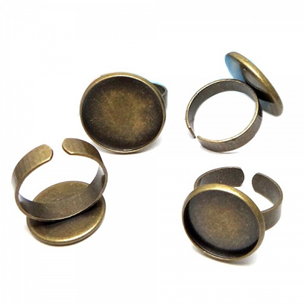 1 support bague plateau de 20 mm Bronze N&deg;003