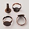 1 support bague ronde de 14.7 mm Bronze Cuivre N&deg;28