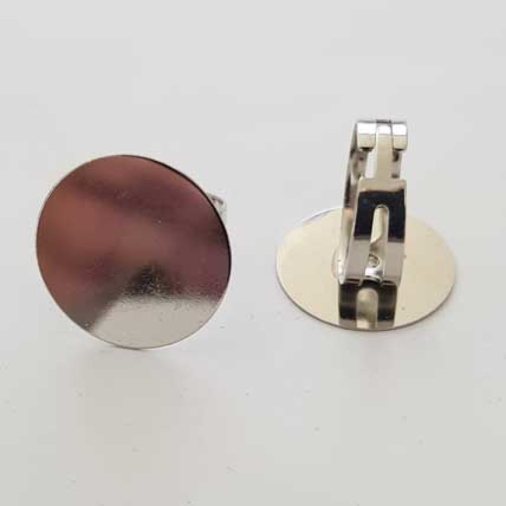 1 support bague ronde de 22 mm Argent N&deg;26