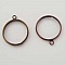 1 support bague r&eacute;glable 1 anneau Bronze N&deg;02