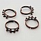 1 support bague r&eacute;glable 6 anneaux Bronze N&deg;03
