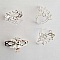 1 support bague r&eacute;glable 8 anneaux Argent N&deg;05
