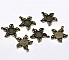 1 support cabochon 12 mm N&deg;08 Bronze