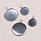 1 support cabochon 20 mm Acier Inoxydable N&deg;06