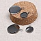 1 support cabochon 20 mm Acier Inoxydable N&deg;06
