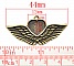 1 support cabochon Coeur N&deg;02 Bronze
