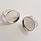 1 support cabochon bague de 20 mm Argent N&deg;13