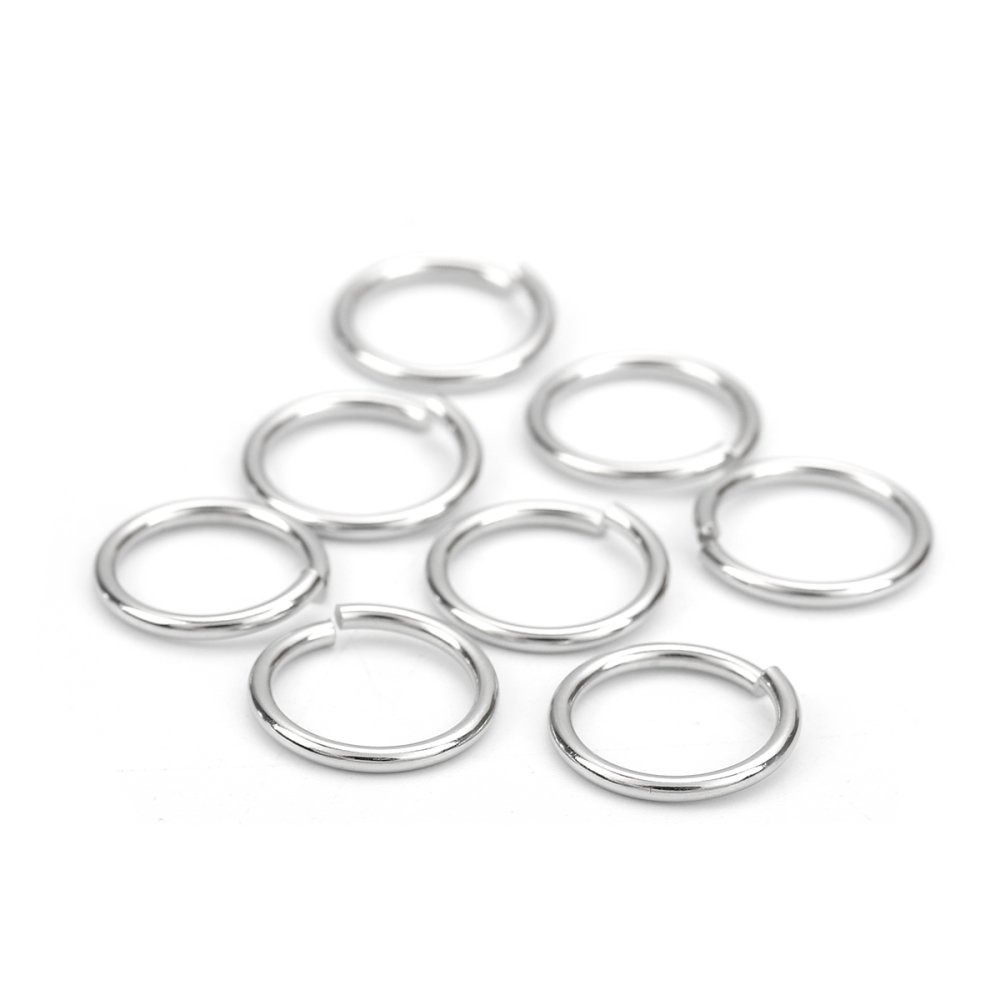 20 Anneaux de jonction ouvert 13 mm Inoxydable