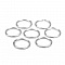 20 Anneaux de jonction ouvert 15 mm Inoxydable