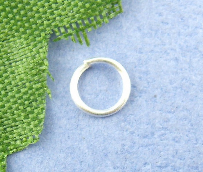 20 Anneaux de jonction ouvert 05 mm Argent N&deg;01