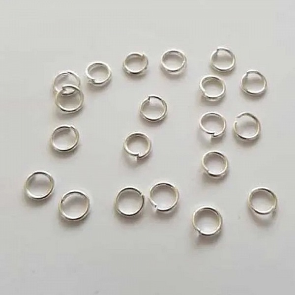 20 Anneaux de jonction ouvert 05 mm Argent N&deg;02