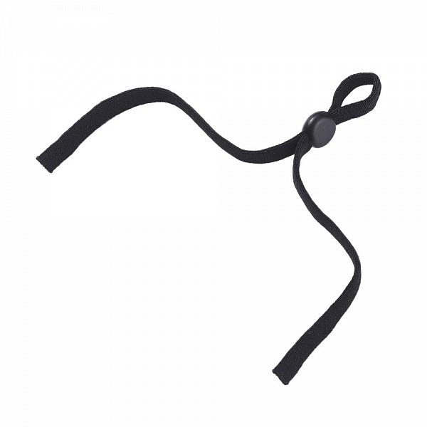 20 Bandes &eacute;lastiques cordons Noir avec Boucle R&eacute;glable pour Masques.