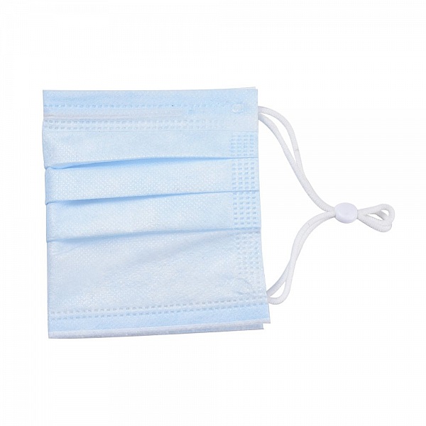 20 Bandes &eacute;lastiques cordon Blanc avec Boucle R&eacute;glable pour Masque.