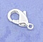 20 Fermoirs Mousqueton 10 x 06 mm.