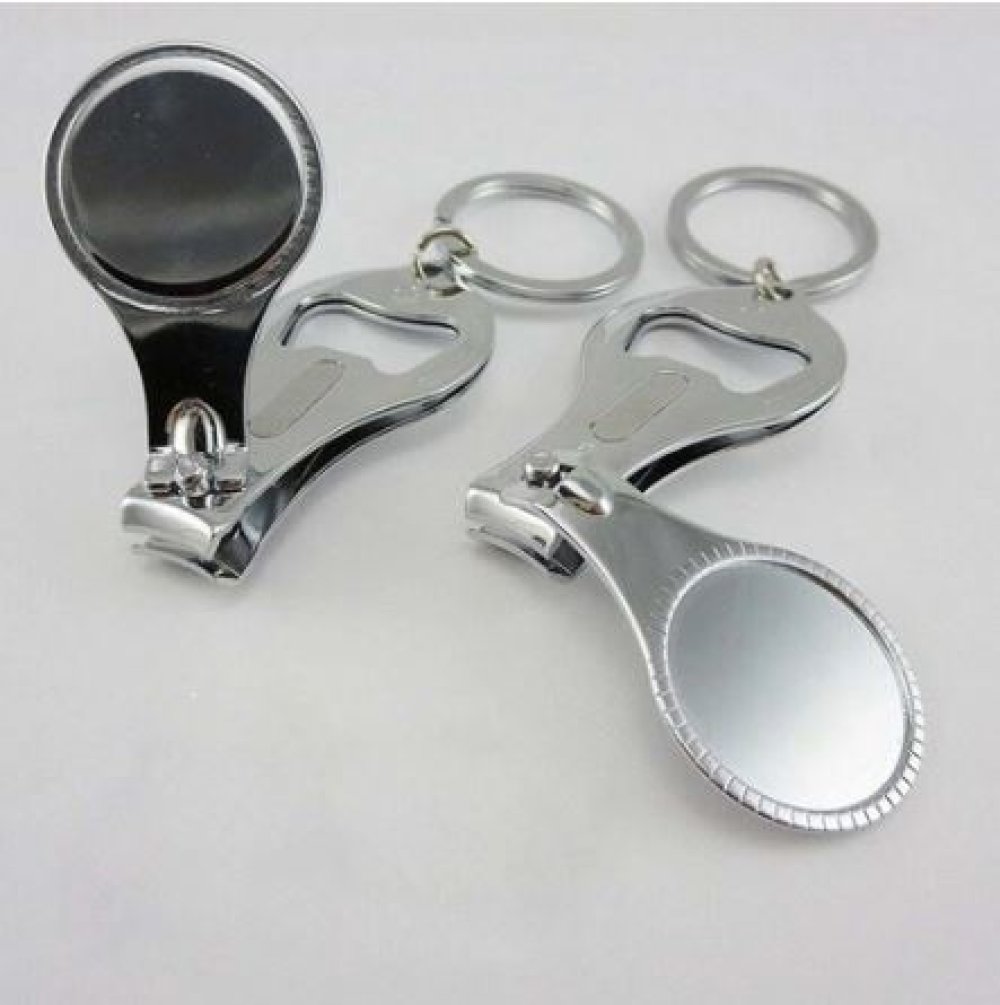 20 Porte cl&eacute;s d&eacute;capsuleur - coupes ongles N&deg;02