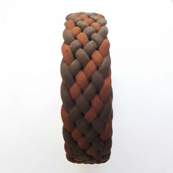 2.20 m&egrave;tre cuir tress&eacute; n&deg;23 30 mm
