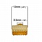 250 Fermoirs griffe 10 x 8mm Mixte