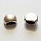 2 Embouts de finition pour cordon demi rond de 10 x 5.5 mm Argent N&deg;02