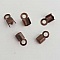 2 Embouts &agrave; coller Serres Cordons 4 x 4 mm N&deg;02
