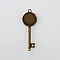2 supports cabochons de 20mm bronze, pendentifs cabochons 132AB 