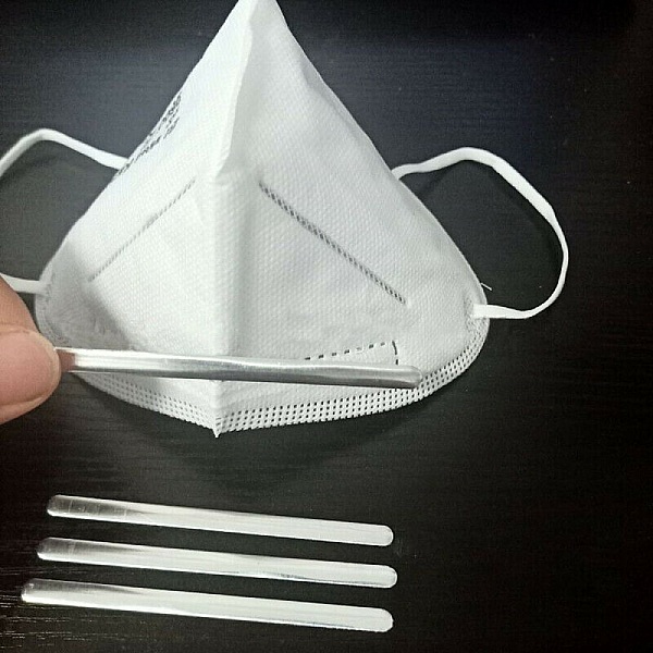 30 pi&egrave;ces Bande pour pont de nez Thermocollant accessoire pour masque N&deg;01 Barre de nez Barrette nasal