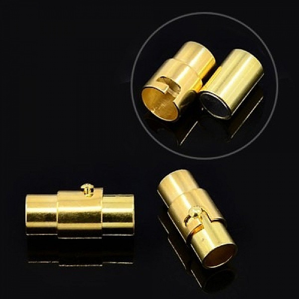 50 Fermoirs aimant&eacute; 04 mm
